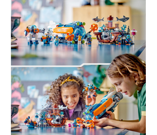 LEGO City 60379 Łódź podwodna badacza dna morskiego - 1144456 - zdjęcie 5